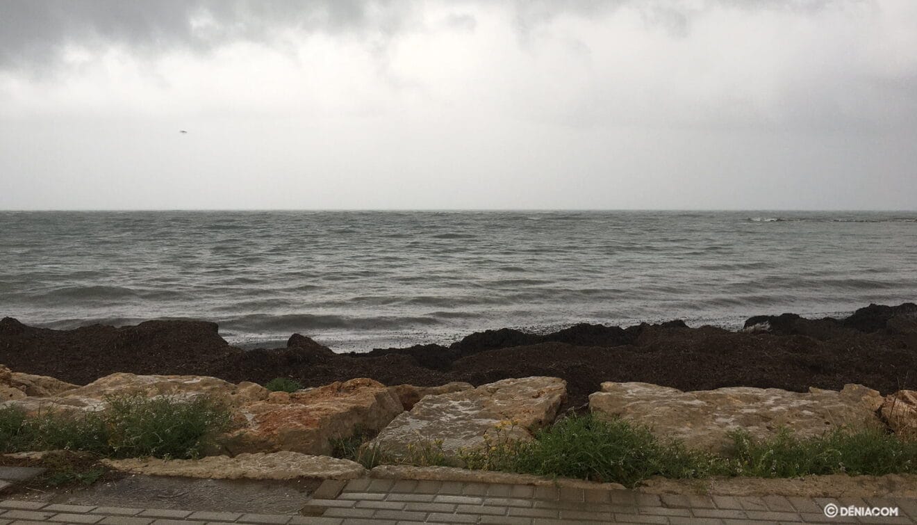 Temporal en el mar de principios de diciembre