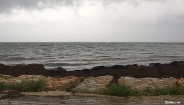 temporal en el mar de principios de diciembre