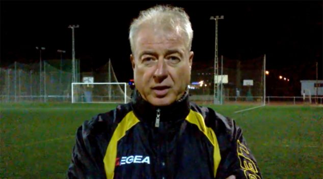 Imagem: Toni Lledo como treinador do UD Ondarense