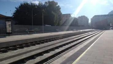 Tren en la comarca