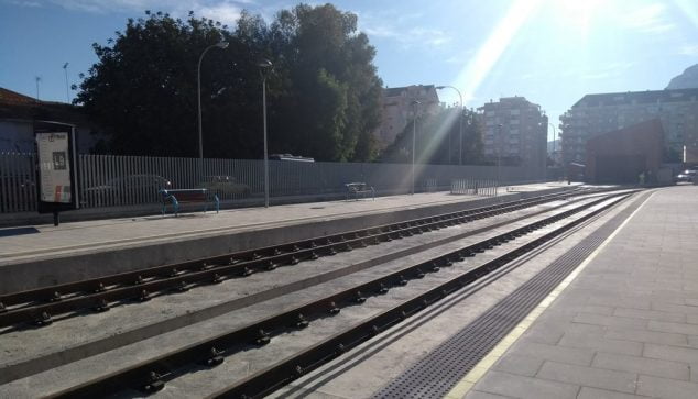 Imagen: Tren en la comarca