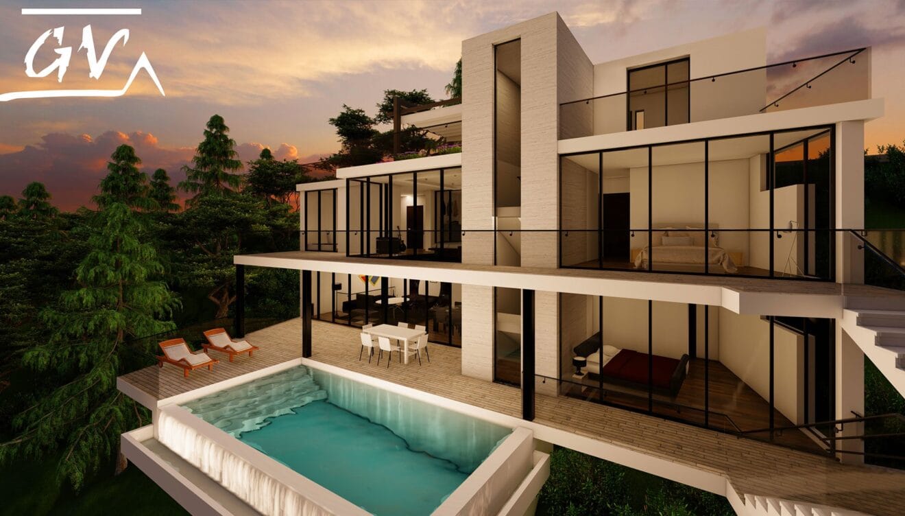 Proyecto de vivienda unifamiliar con acabados de lujo en Altea - GV Arquitecnia