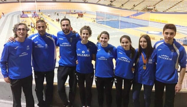 atletas del ca balearia dianium en el autonomico absoluto