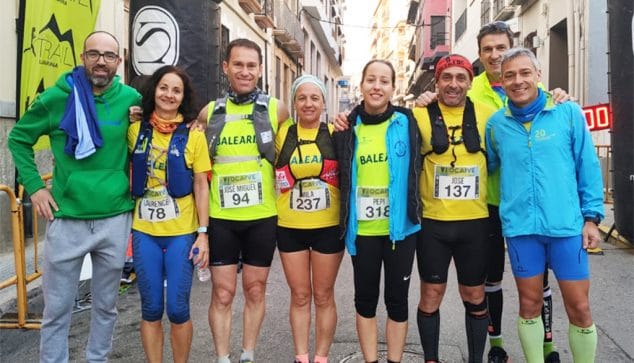 Imagen: Atletas del Dénia Corre en Pedreguer