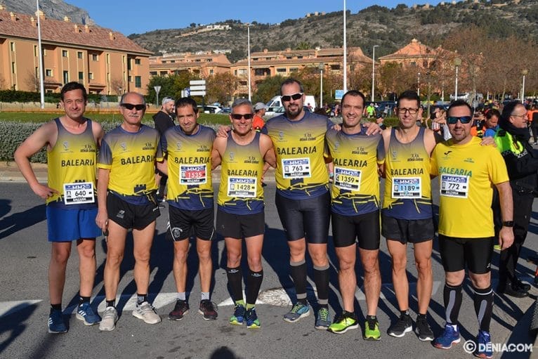 Atletas del Dénia Corre en Xàbia