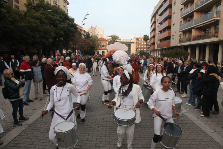 Batukada durante el Carnaval de 2023
