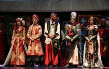 Capitanes y abanderadas en el Mig Any de 2020