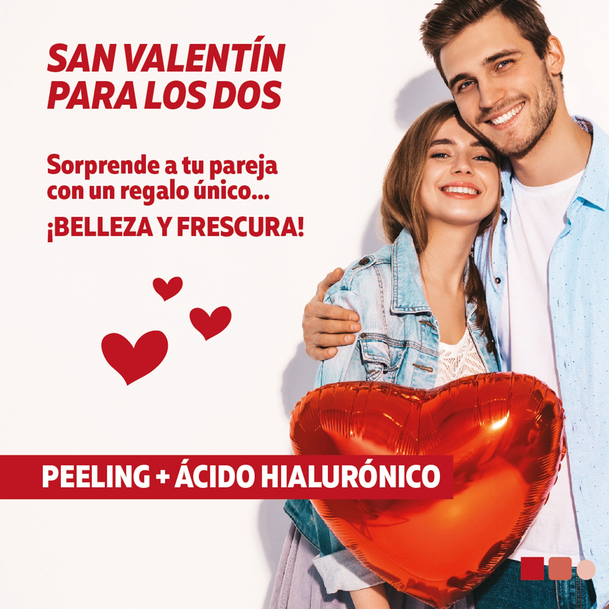 Celebra San Valentín y haz un regalo con Clínica Estética Castelblanque