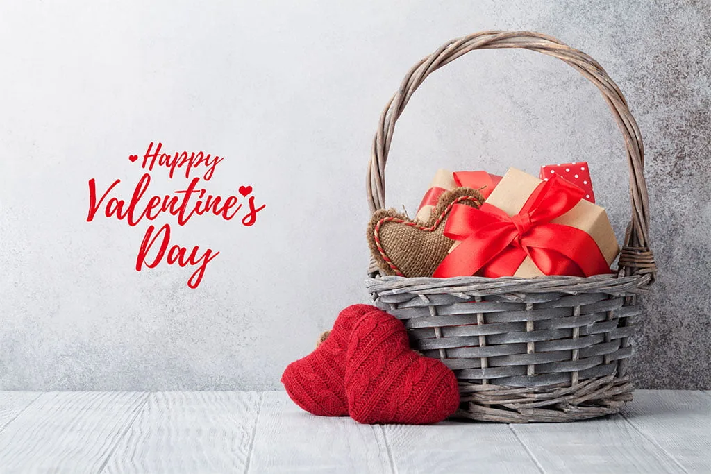 Cesta especial de San Valentín Dénia.com 2020