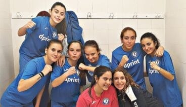 Chicas del juvenil del CFS Dianense