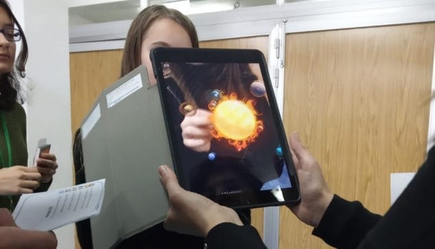 Docentes y estudiantes de cinco países conocen Dénia y la Marina Alta 2 Imagen: El sistema solar fue el hilo conductor de la semana
