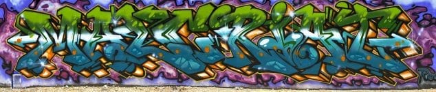 Imagen: Uno de los pocos graffitis de Malcriat que quedan