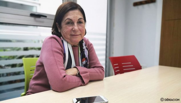Image: Isabel Llorca, president of Amunt Contra el Càncer