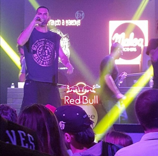 Imagen: Malcriat durante una actuación