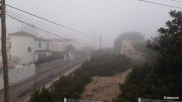 Niebla en el Montgó