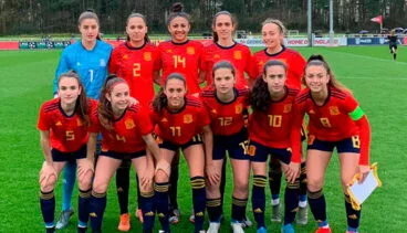 onze de la seleccion espancc83ola sub 16 foto de la rfef