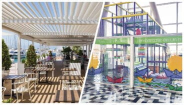 pa picar algo esta al lado de la ludoteca de la estacion maritima