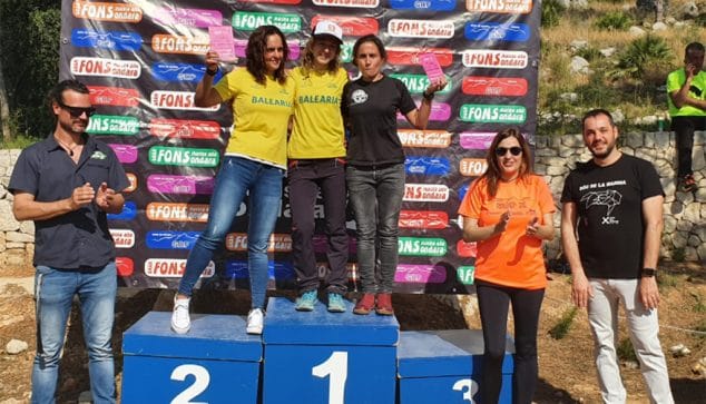 Imagen: Podio absoluto Femenino 21 Km