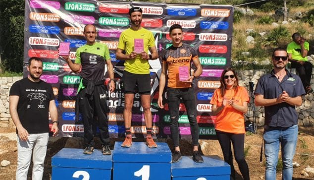Imagen: Podio absoluto Masculino 21 Km