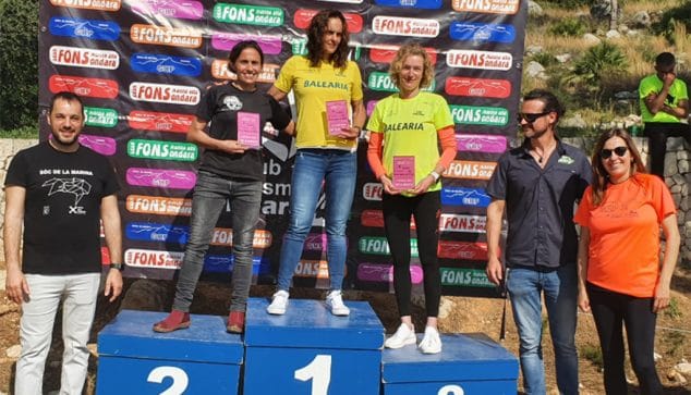 Imagen: Podio Veteranas 21 Km