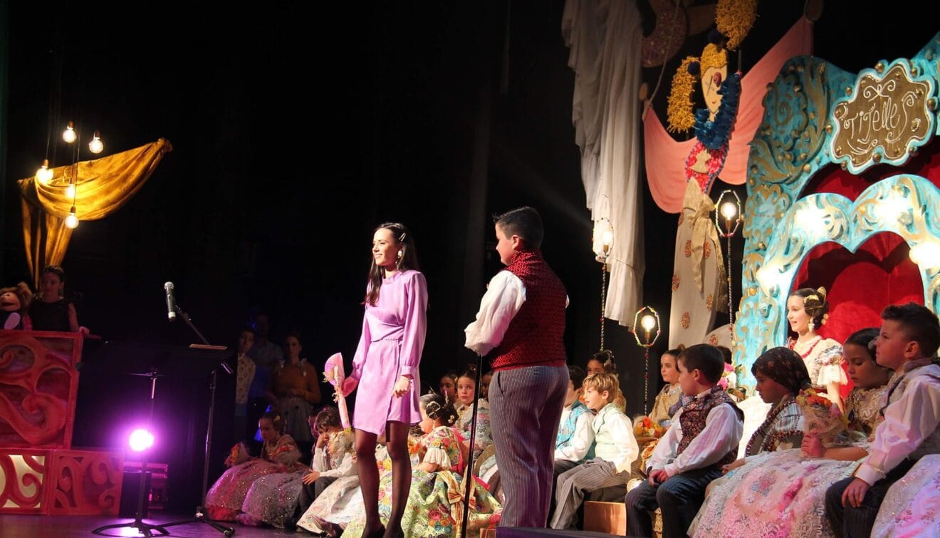 Presentación infantil Falla Oeste