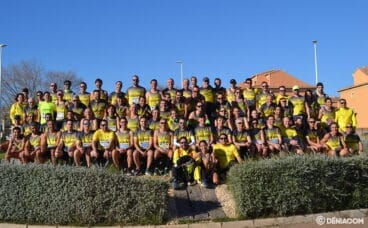 Representación del Dénia Corre en Xàbia