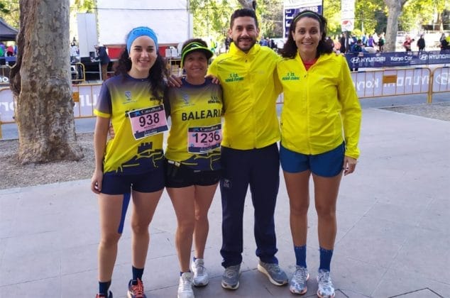 Impresionante debut del Dénia Corre en el ‘Circuit a Peu Marina Alta’ 2 Imagen: Representación dianense en Xàtiva
