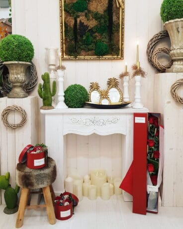 Crea un rincón con los adornos de Floristería Azahar
