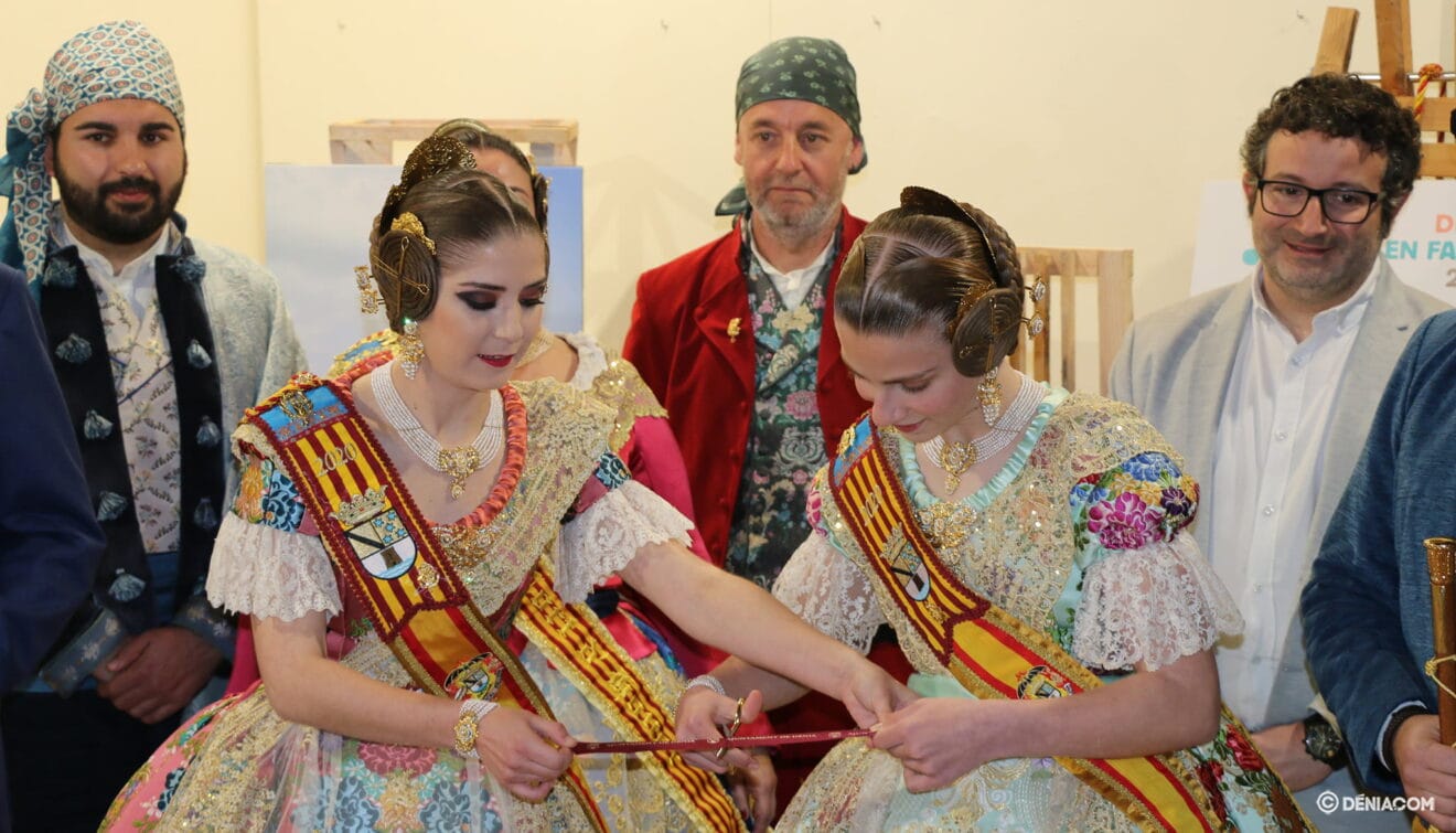 Safir Malonda y Martina Gimeno inauguran la Exposición del Ninot 2020