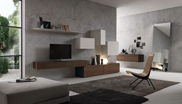 Cambia tu salón o tu comedor y hazlo a tu estilo con Muebles Martínez 1 Imagen: Salón de colores neutros - Muebles Martínez