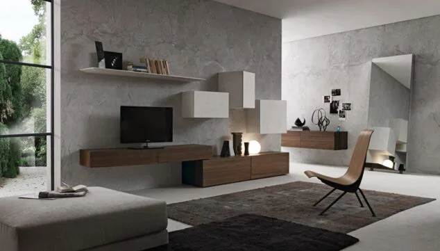 Imagen: Salón de colores neutros - Muebles Martínez