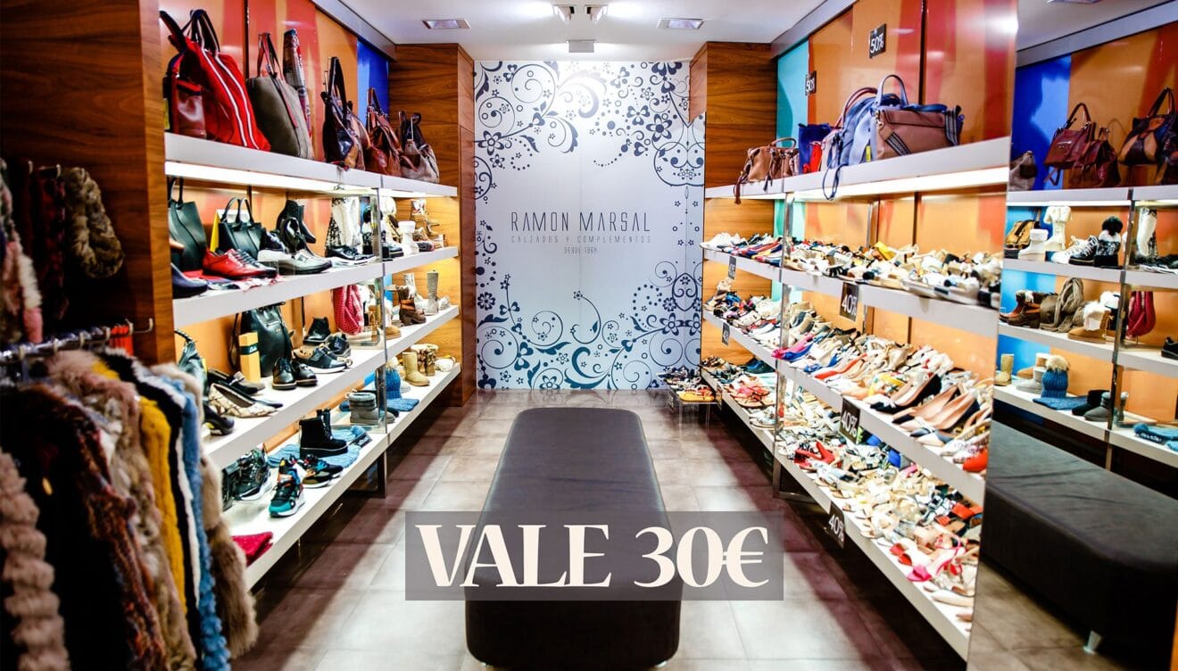 Vale de 30 euros para gastar en calzado de nueva temporada - Calzados Ramón Marsal