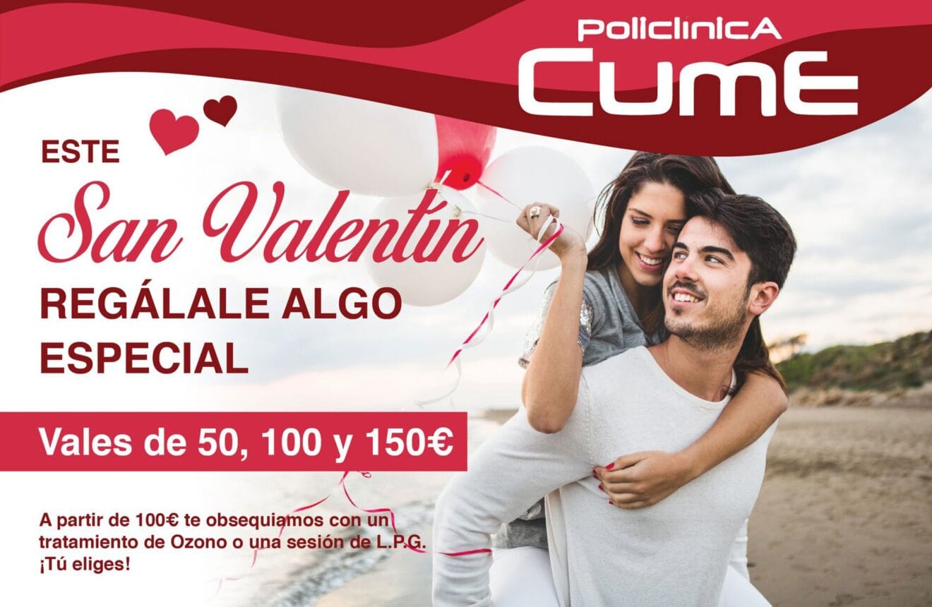 Regala vales de belleza por diferentes importes en Policlínica CUME
