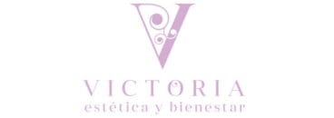 Logotipo de Victoria, estética y bienestar