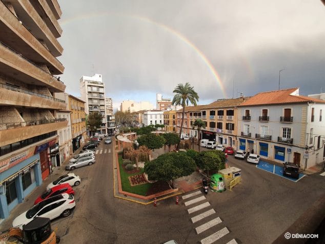 Imagen: Arcoíris en la Glorieta