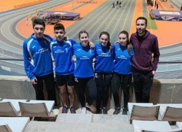 atletas del ca balearia dianium en valencia