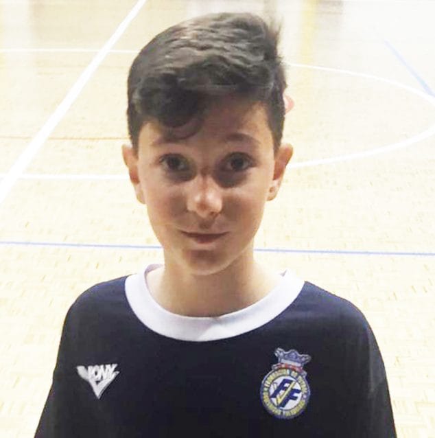Varios canteranos del fútbol sala dianense entrenaron con las Selecciones Valencianas 2 Imagen: Carlos Saura