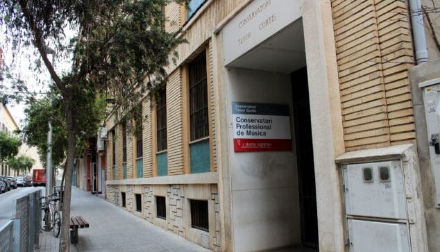 Dénia busca una nueva ubicación para el conservatorio Tenor Cortis tras casi 20 años en un lugar provisional 1 Imagen: Conservatorio Tenor Cortis en Temple Sant Telm