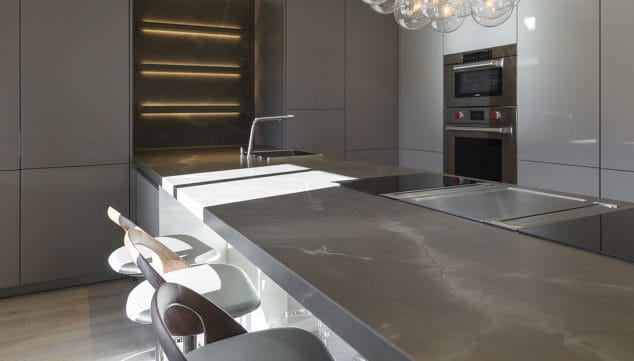 encimera de cocina neolith en marina cuines