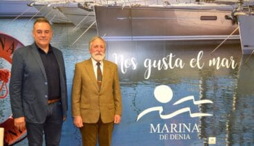 Gabriel Martínez junto a Xavi Ribera