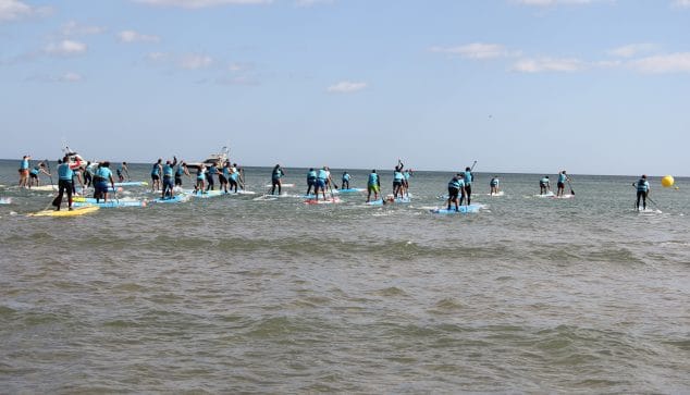 Imagen: I Regata del Circuito Mediterráneo de SUP Race