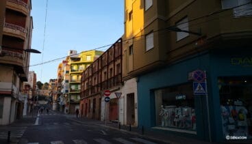 La calles de Dénia desiertas 11