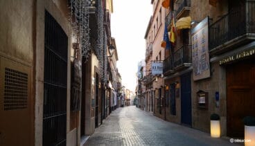 La calles de Dénia desiertas 12