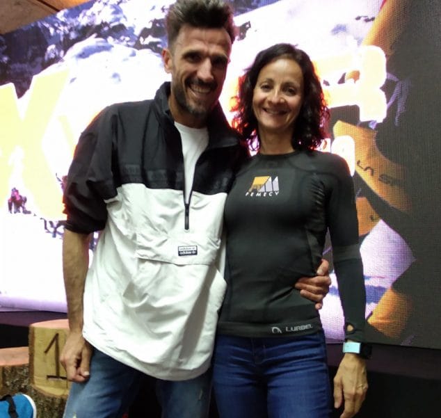 Imagen: Laurence Rastell con Chema Martínez