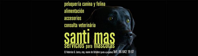 Logotipo Santi Mas - Servicios para mascotas