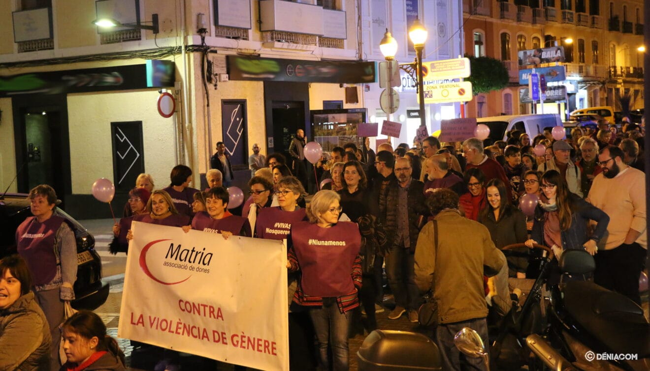 Manifestación dirección plaça del Convent