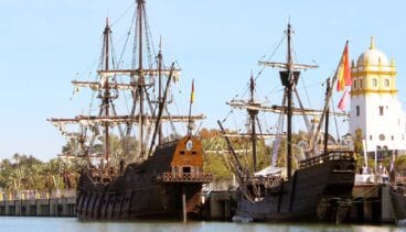 Nao Victoria y Galeón Andalucía