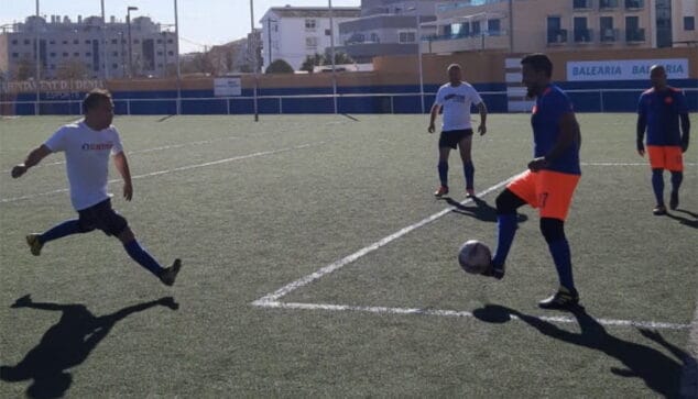 partido entre colombianos y ecolatinos