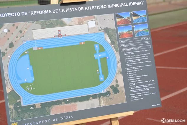 Imagen: Proyecto nueva pista de atletismo