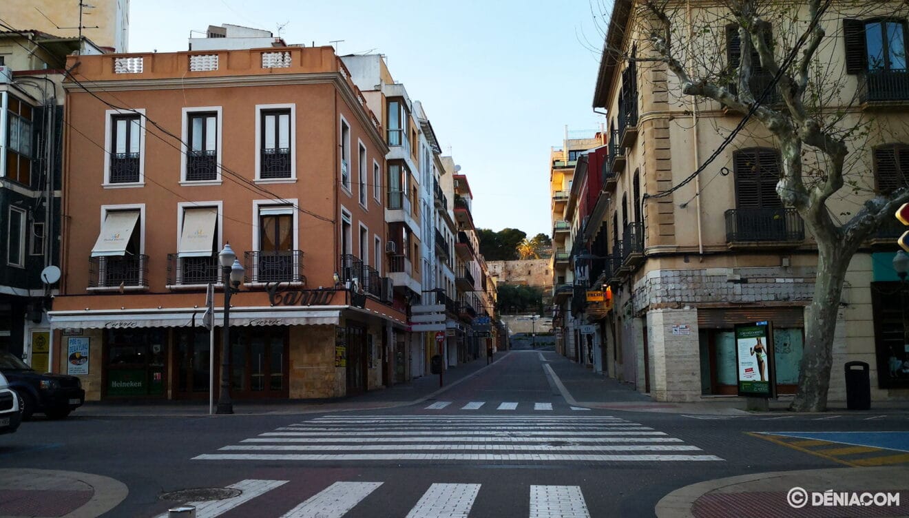 Els Quatre Cantons totalmente vacío